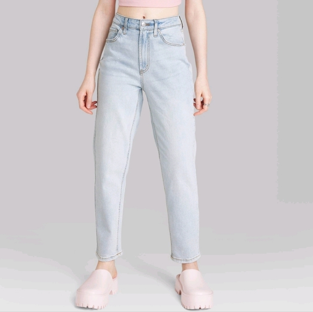 Wild Fable Super High Rise Tapered Jean - 00